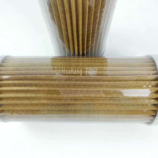 Custom oil filter cartridge copper wire mesh hydraulic filter element
