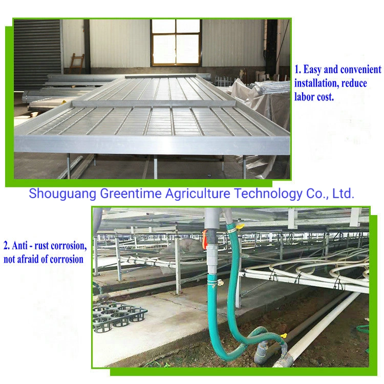 Mesh Steel Rolling Benches for Agricultural Planting