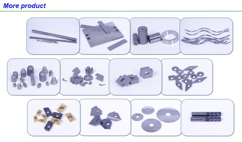 Tungsten Carbide Insert Knives for Blade with Various Grade