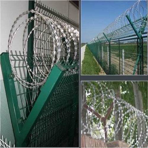 Factory Supply PVC Coated 3D Triangular Bending Wire Mesh Fence Garden Fence /Welded Wire Mesh Fence /Security Fence