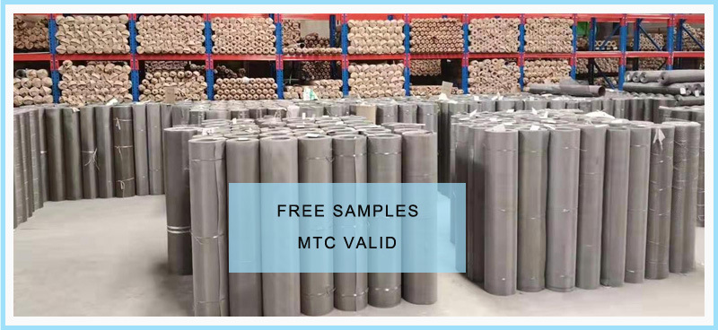 304 316 316L Stainless Steel Wire Mesh/Steel Wire Mesh / Wire Mesh Screen/ Stainless Steel Wire Mesh/Industrial filtration Mesh