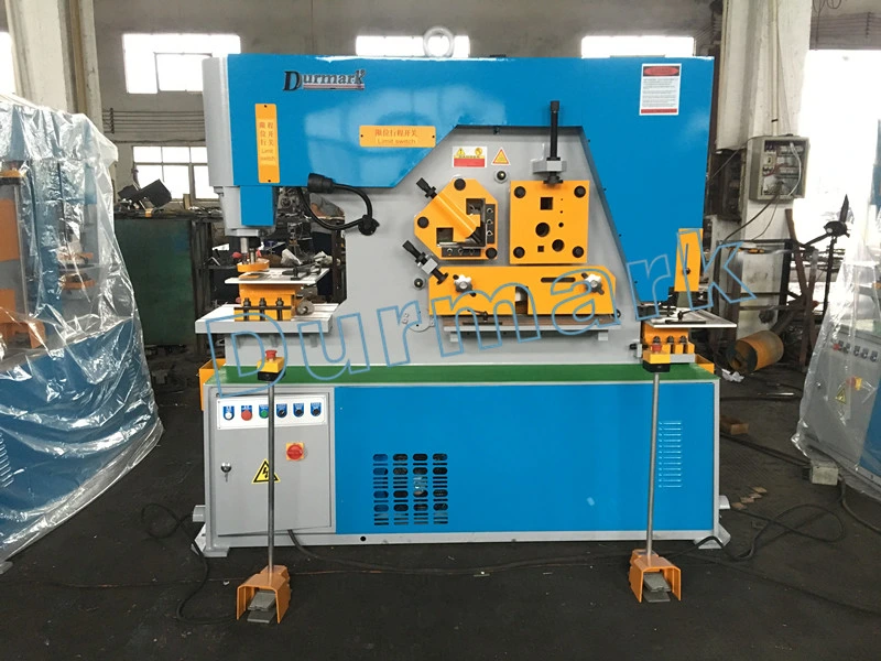 Q35y-25 Perforated Sheet Metal Punching Machine Hydraulic Punch and Shear, Angle Cutter Notching Machine