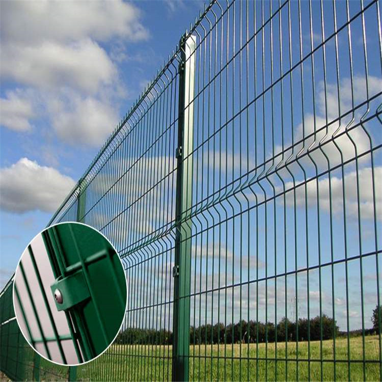 Curved Welded Wire Fence Panel/Nylofor 3D Fencing