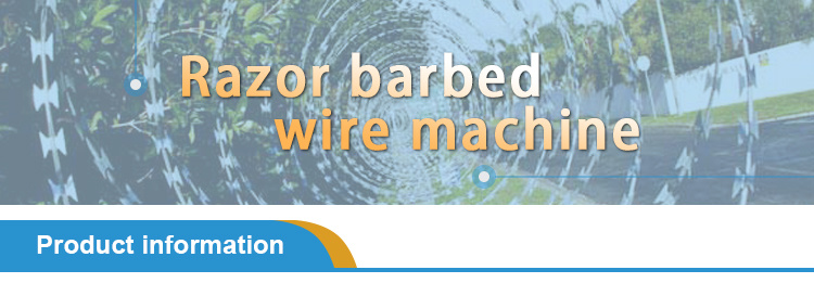 Concertina Razor Barbed Wire Making Machine/Razor Wire Mesh Welding Machine