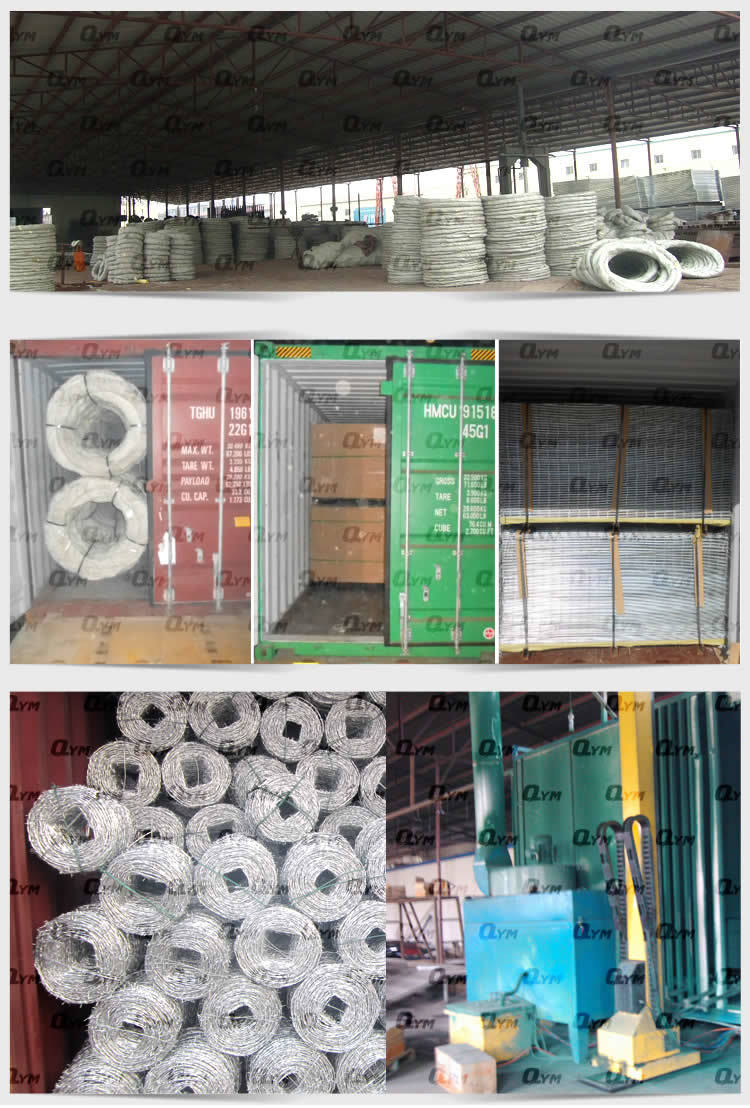 Double Wire Fence/ Double Galvanized Steel Wire Mesh Fence