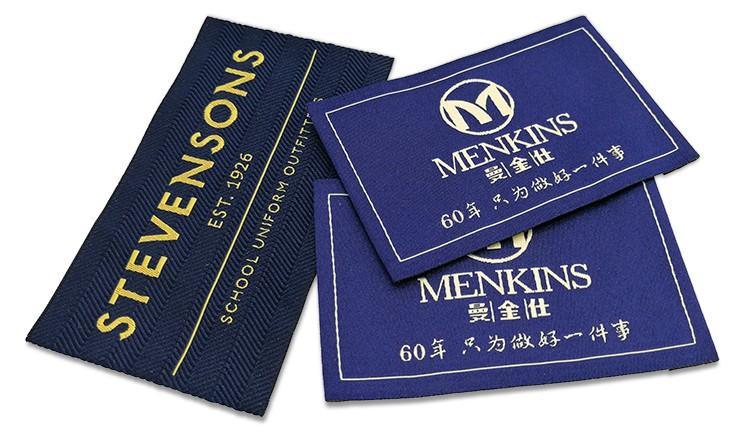 Customized Washable Print Woven Label for Garment Clothing