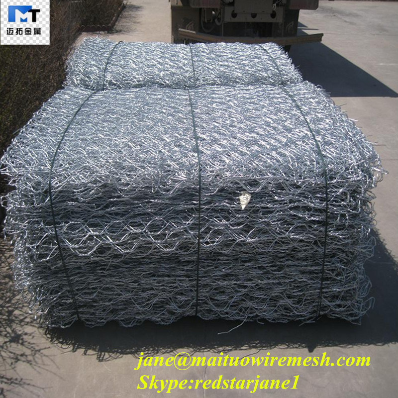 PVC Coated Heavy Hexagonal Gabion Mesh (MT-GM4)