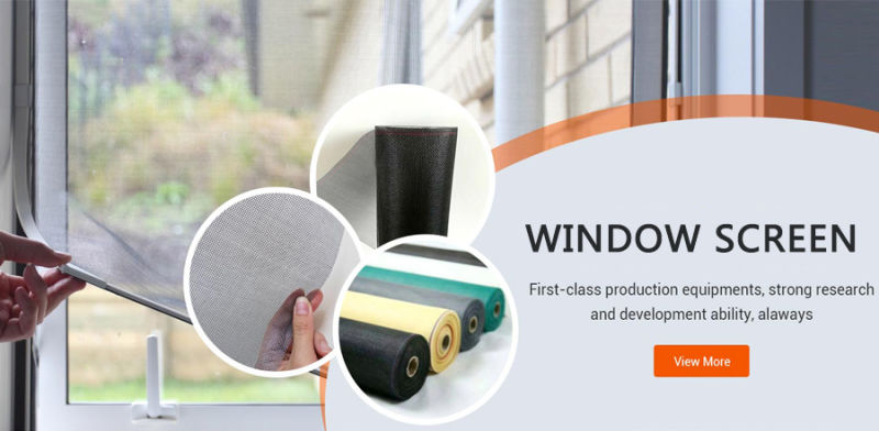 Green Color Dust Proof Fiberglass Mosquito Net Insect Window Screen