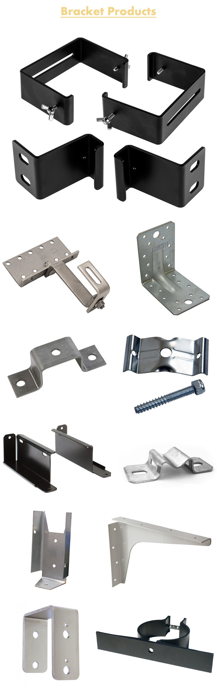 Custom Zinc Plated Sheet Metal Stamping Metal Parts