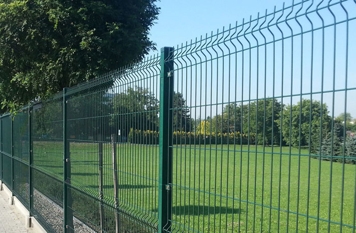 Decorative Welded Wire Mesh Fencing Panels Security Metal Residential Fence