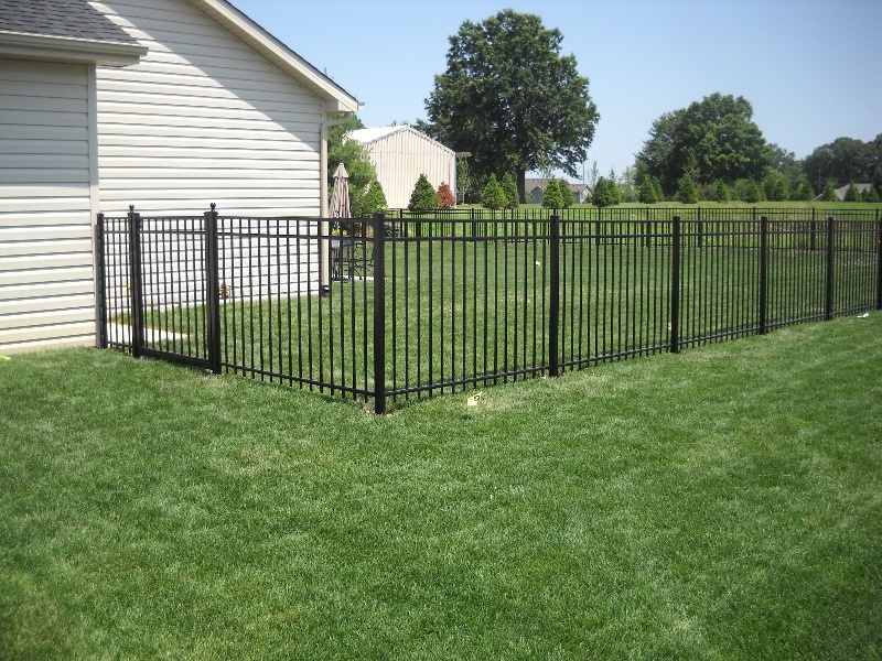 Decorative House ISO9001 Cheap Wrought Iron Fence/Metal Steel Fence