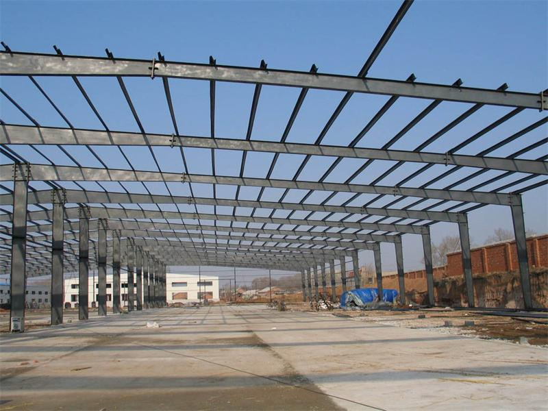 Prefab Steel Structure Metallic Frame Warehouse