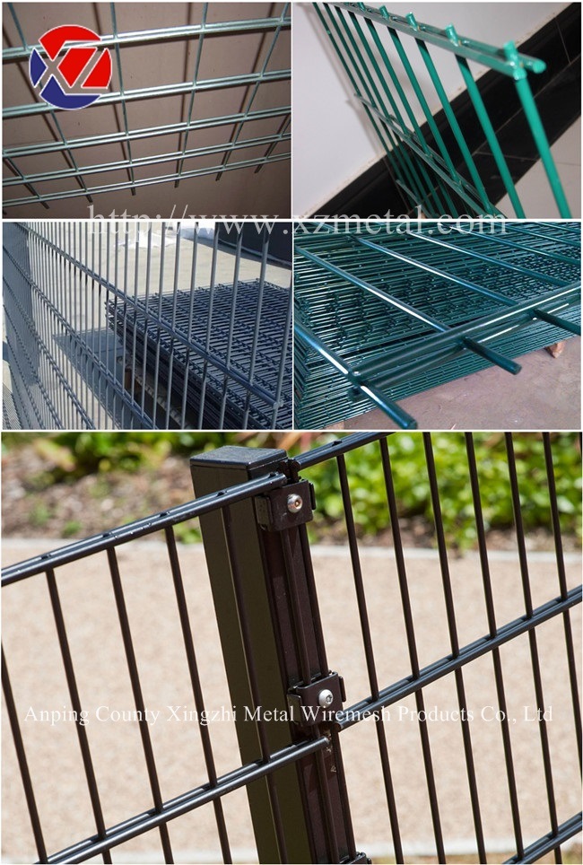 656/868 Twin Wire Welded Mesh Panel Fence
