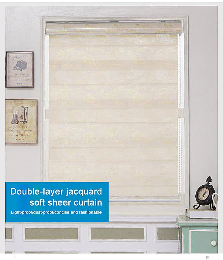 Latest Designs Custom Use Fancy Soft in Doors Window Soft Gauze Blinds