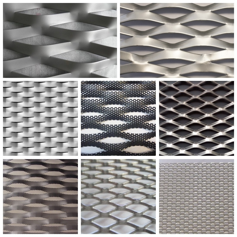 Expanded Stainless Steel Aluminum Expanded Metal Wire Mesh