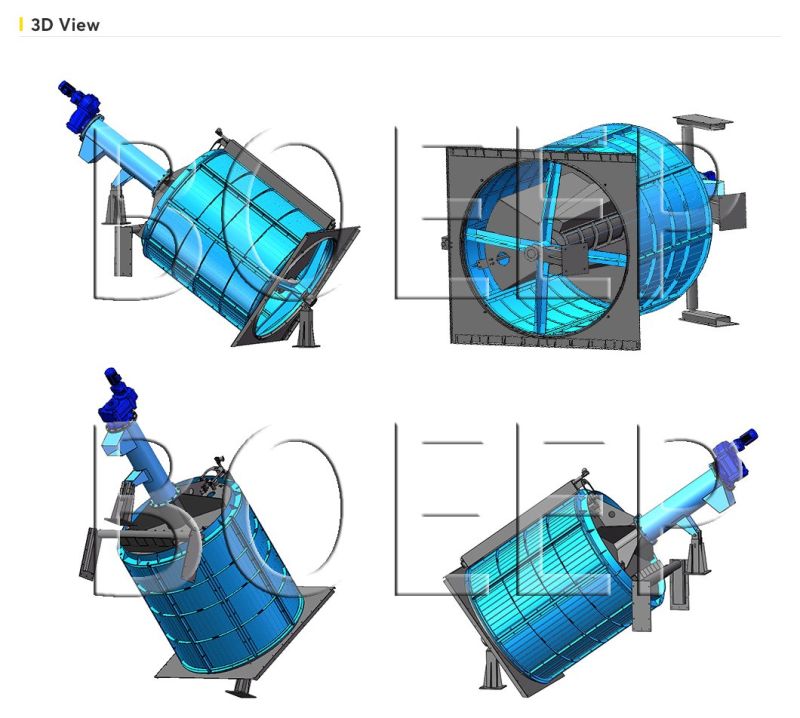 Drumfilter Stainless Steel Screen Rotary Pressure Filter Fine Screen