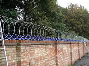 The Flat Wrap Type Razor Barbed Wire