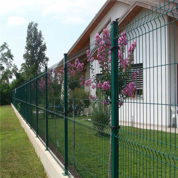Backyard Welded Metal Nylofor 3D Wire Fence for Garden