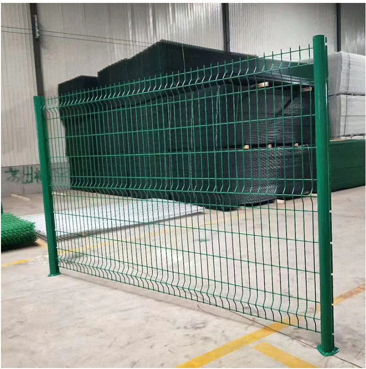 Green PVC Coated Welded Wire Mesh/Fence Panel/Gi Wire Mesh/Iron Net for Road Mesh