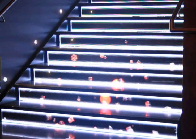 Ultra-Thin Cabinet P4 Stairs Fixed LED Display for Indoor Stair LED Screen