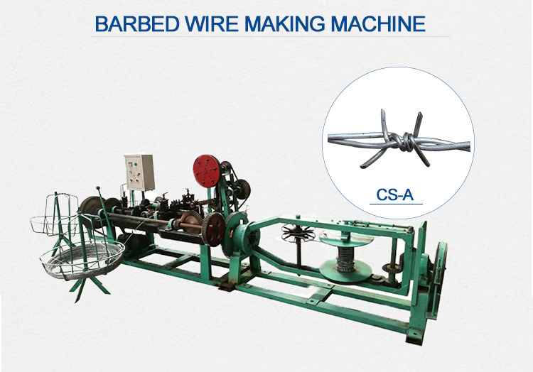 Barbed Wire Fence Use Barbed Wires Making Machine