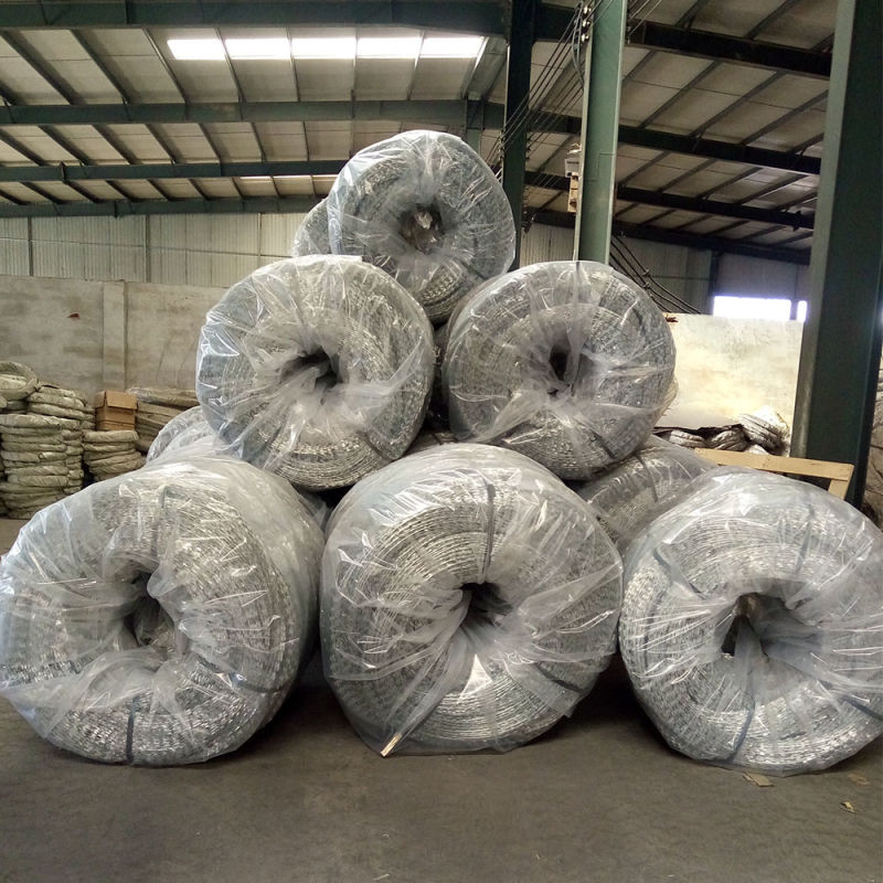 18 Inches Razor Wire Galvanized Barbed Wire Razor Ribbon Barbed Wire