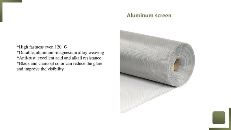 Window Screen Roll Aluminum Insect Fly Screen for Window