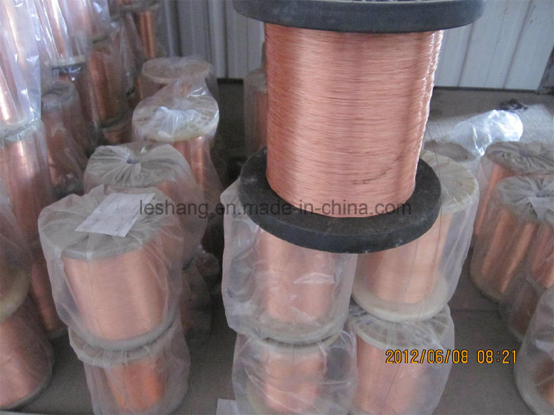 99.9% Cu Copper Wire for Weaving Wire Mesh