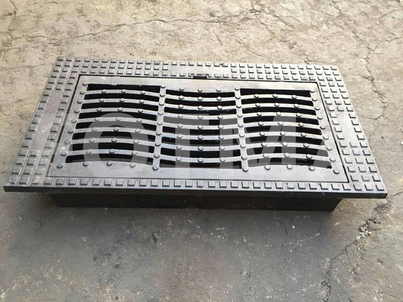 Ductile Iron D400 En124 Drain Grating Sewer Manhole Steel Grating