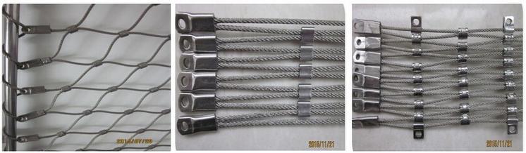 Flexsible Stainless Steel Ferrule Cable Mesh