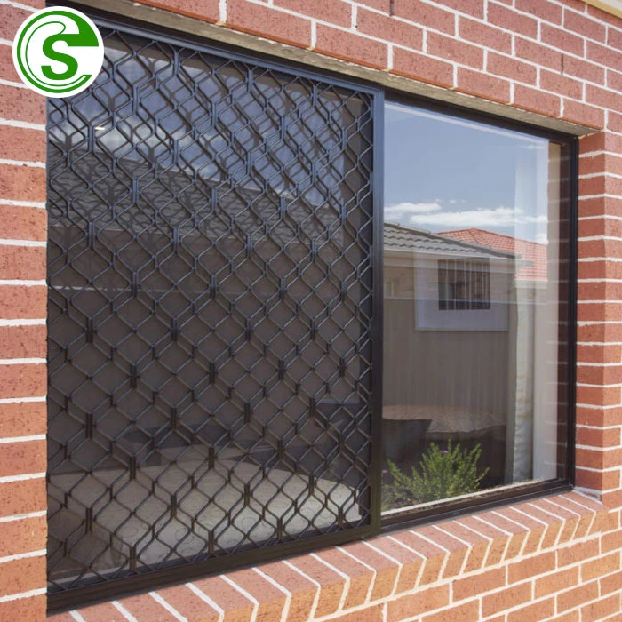 Building Material 1.2X3.66m Aluminum Window Grille Mesh for Sri Lanka