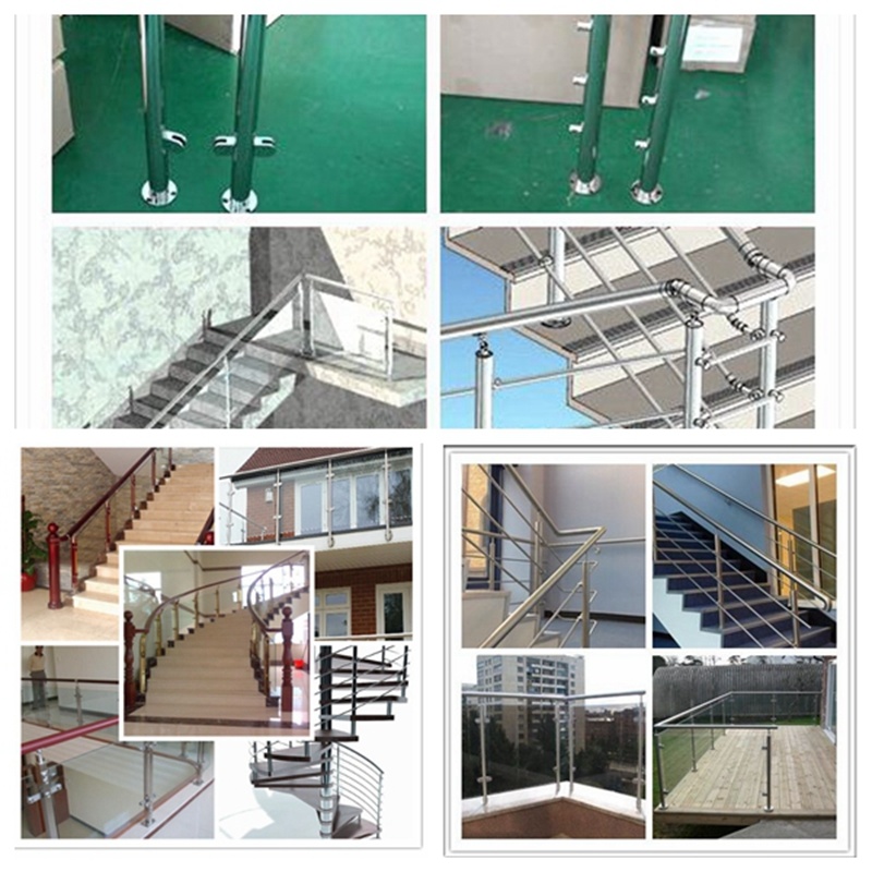 Stronger Stair Baluster Interior Stainless Steel Plate Style