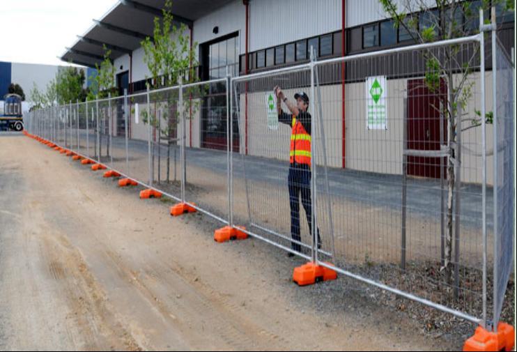 Australia Welded Mesh Temporary Fencing/Melbourne Hoarding Wire Fence