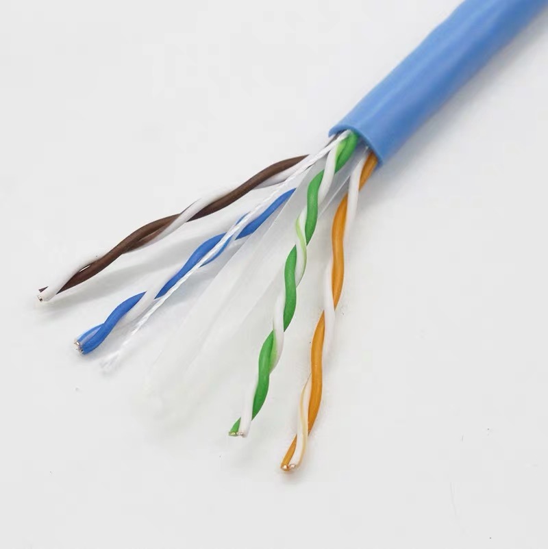 UTP Computer Cable Cat 6 Copper Wire Cat5e PVC Network Cables CAT6