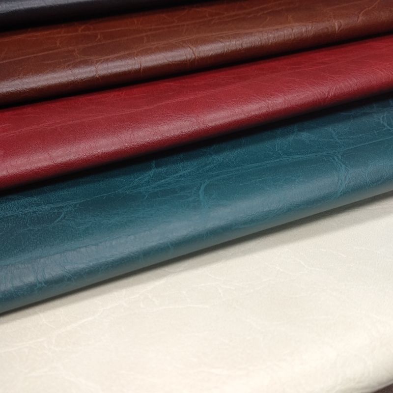 Multicolor PVC Coated Fabric Leather for Sofa /Furniture -Tree
