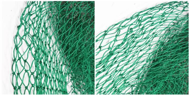 Professional Production Durable Braided Green PE Fishing Net