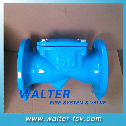 Cast Iron Flanged One-Way Swing Check Valve