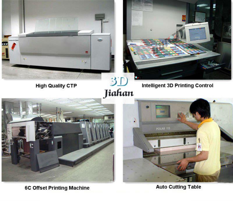 Factory Price Manufacture 3D Lenticular Printing / 3D Lenticular Sheet / 3D Lenticular