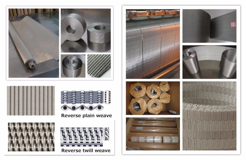 Stainless Steel Wire Mesh Wire Netting for Screen Changer