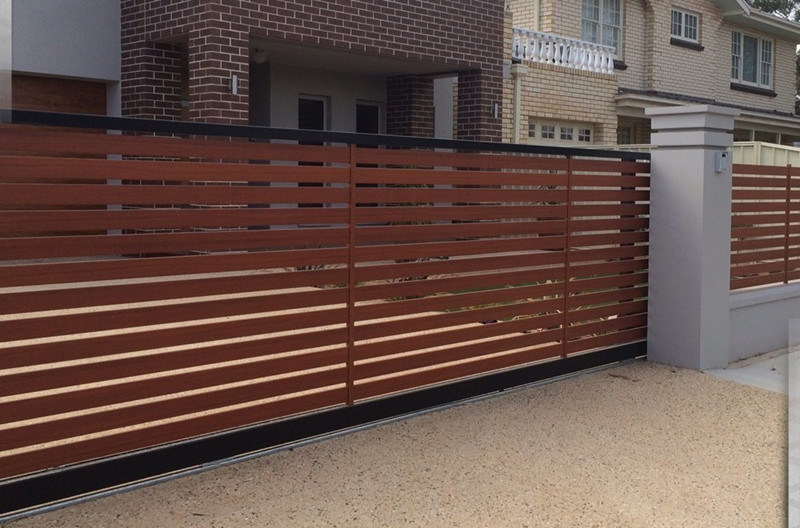 Aluminum Slat Fence Security Fence Ornamental Fence Garden Fence