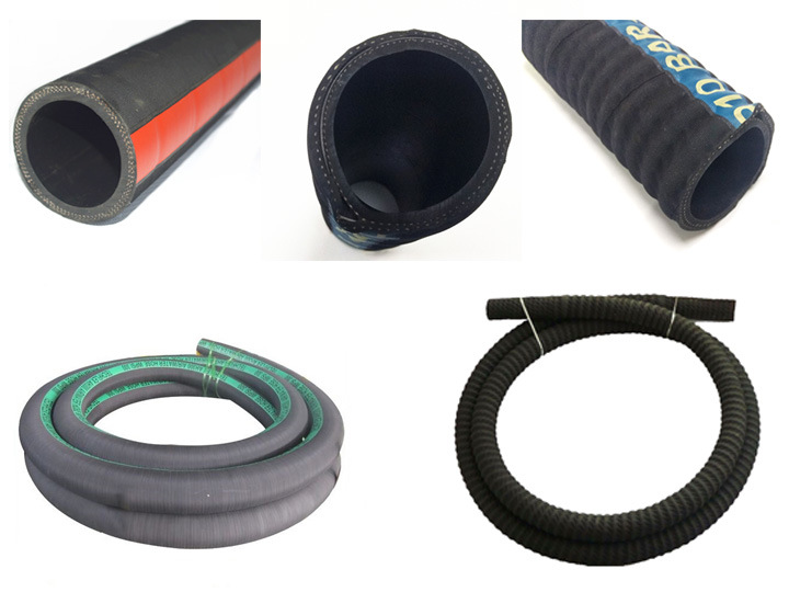 Textile Braided Reinforced Rubber Oil Suction and Discharge Fuel Line Hose with Copper Wire