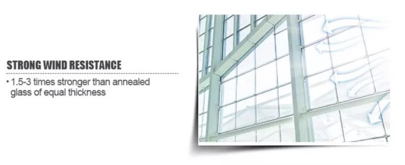 Professional Fire-Resistant Building Safety Window Tempered Glass