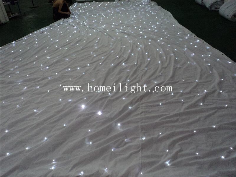 2*3m LED Star Cloth Star Curtain with Ce for Wedding Stage Backdrop Display