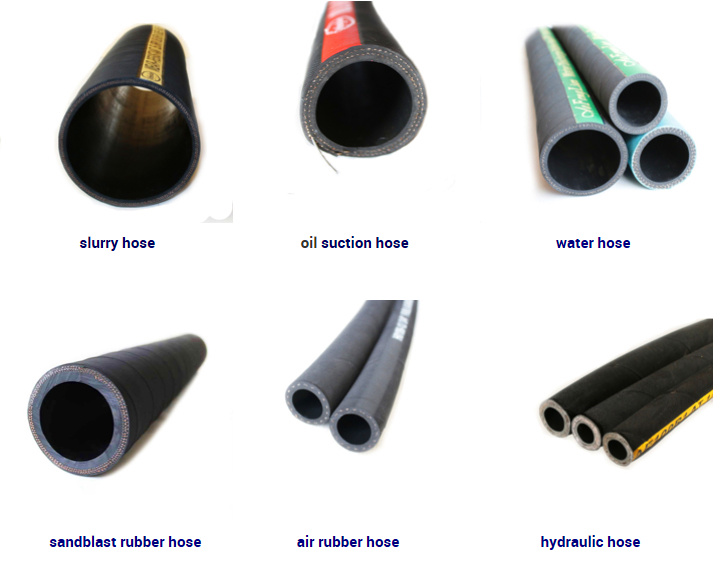 Textile Braided Reinforced Rubber Oil Suction and Discharge Fuel Line Hose with Copper Wire
