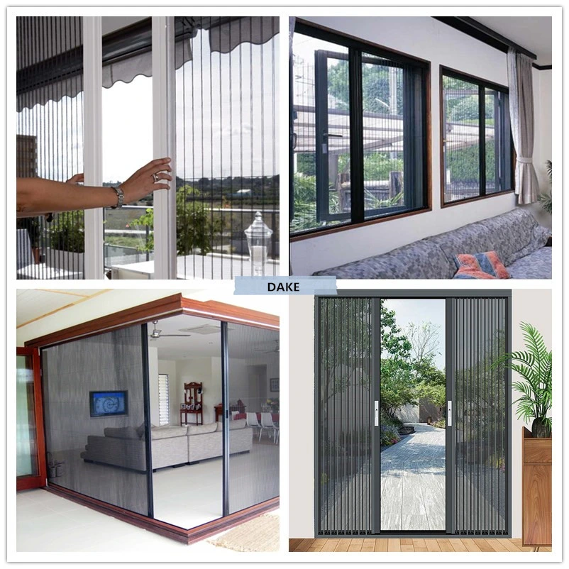 Door Screen Accordion Pleated Window Screening Insect Screen Fly Window Screen Mesh String