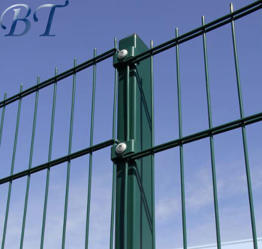 PVC Coated Twin Wire Fence Double Wire Mesh Fencing