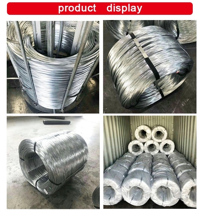Electro Steel Wire High Tensile Strength Galvanized Steel Wire