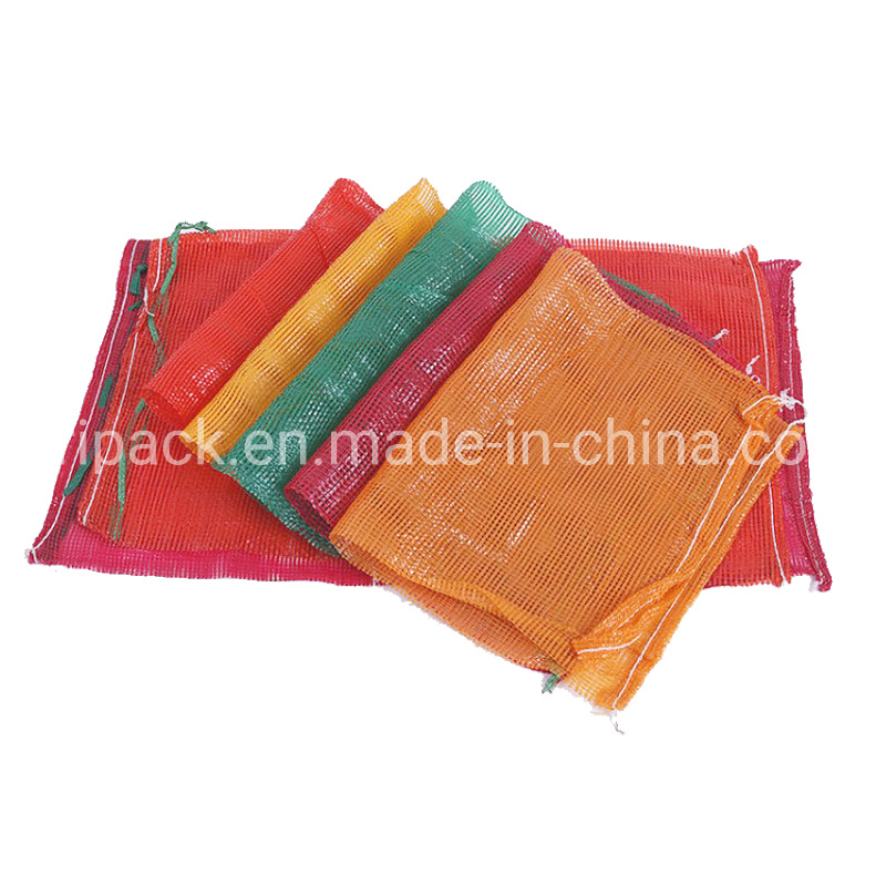 30kg 50kg Red Mesh Bag Woven Polypropylene PP Leno Onion Mesh Bag