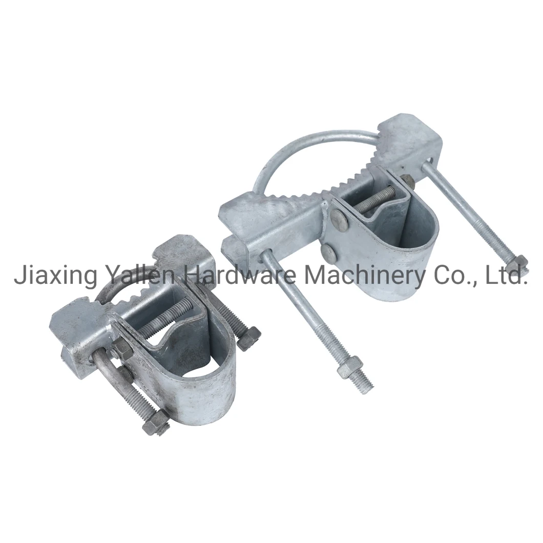 Galvanized Fence End Clamps of Chain Link Fence Accessories