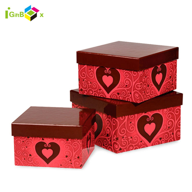 Hot Sales Rigid Paper Cute Gift Box Packaging